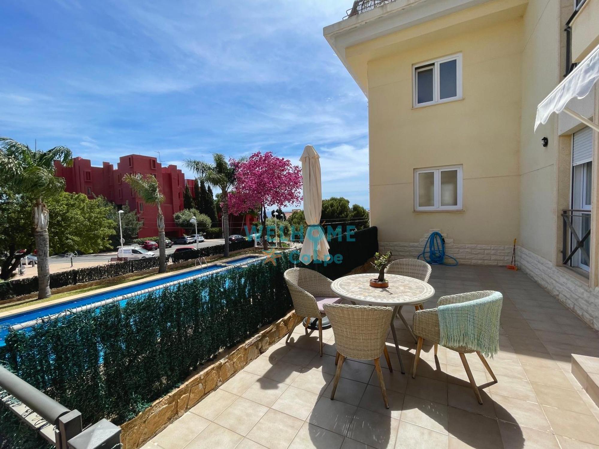 Manzana Bonito Y Comodo Apartamento Con Piscina Calpe Eksteriør bilde