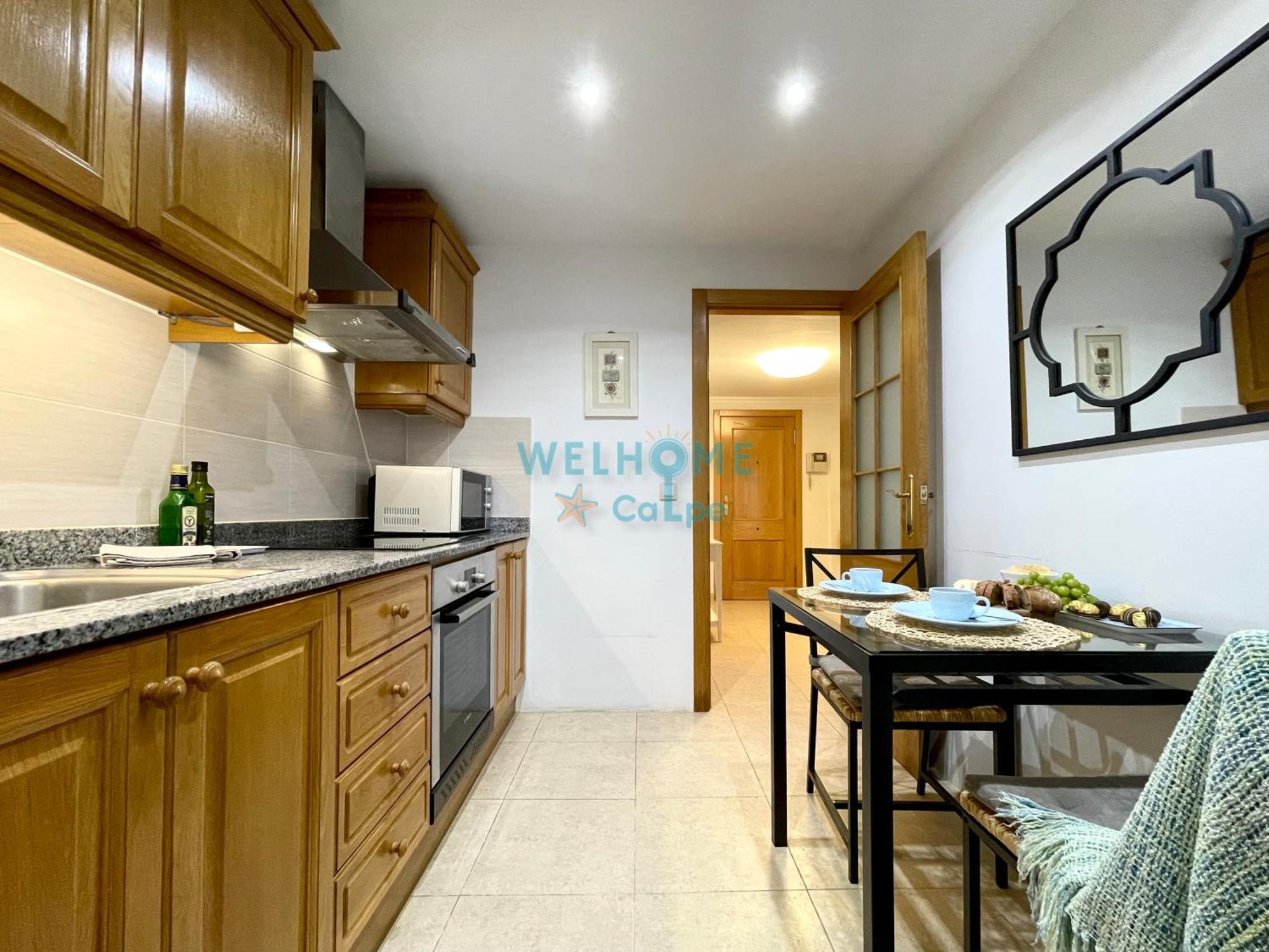 Manzana Bonito Y Comodo Apartamento Con Piscina Calpe Eksteriør bilde
