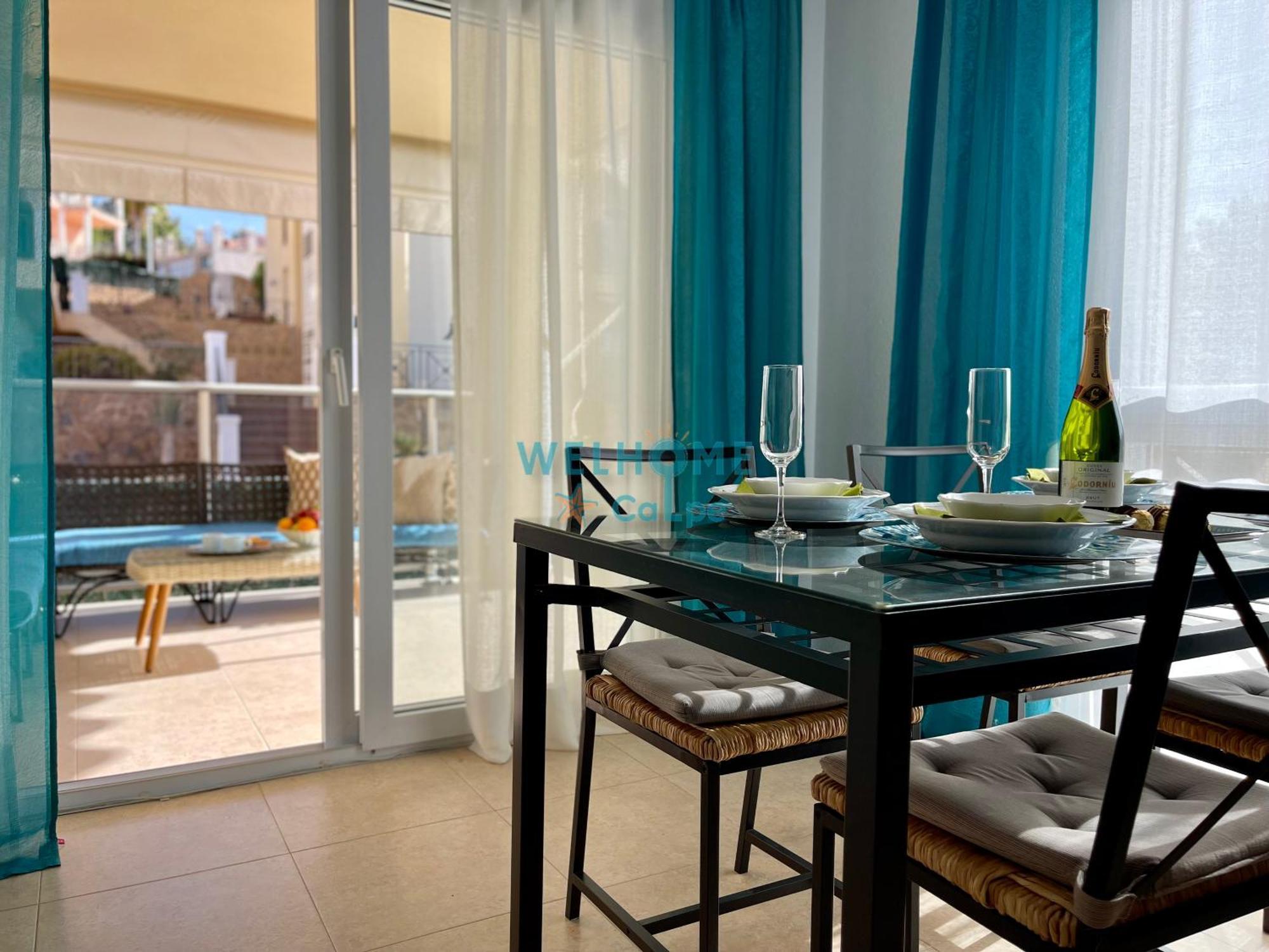 Manzana Bonito Y Comodo Apartamento Con Piscina Calpe Eksteriør bilde