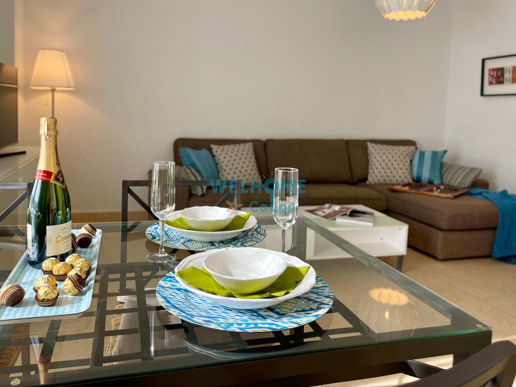 Manzana Bonito Y Comodo Apartamento Con Piscina Calpe Eksteriør bilde