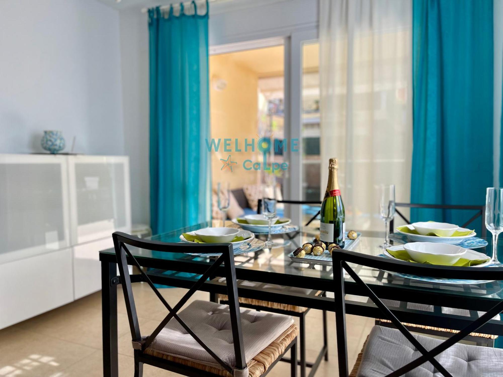 Manzana Bonito Y Comodo Apartamento Con Piscina Calpe Eksteriør bilde