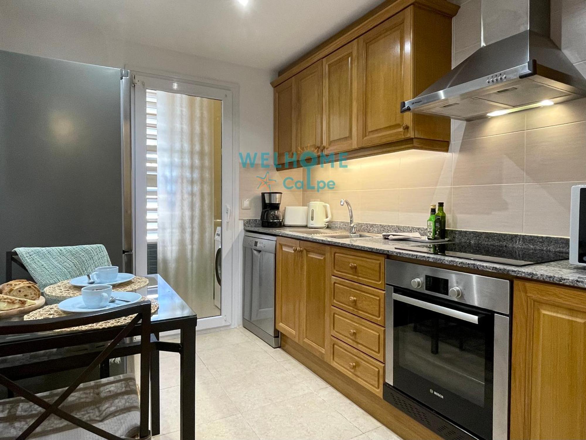 Manzana Bonito Y Comodo Apartamento Con Piscina Calpe Eksteriør bilde